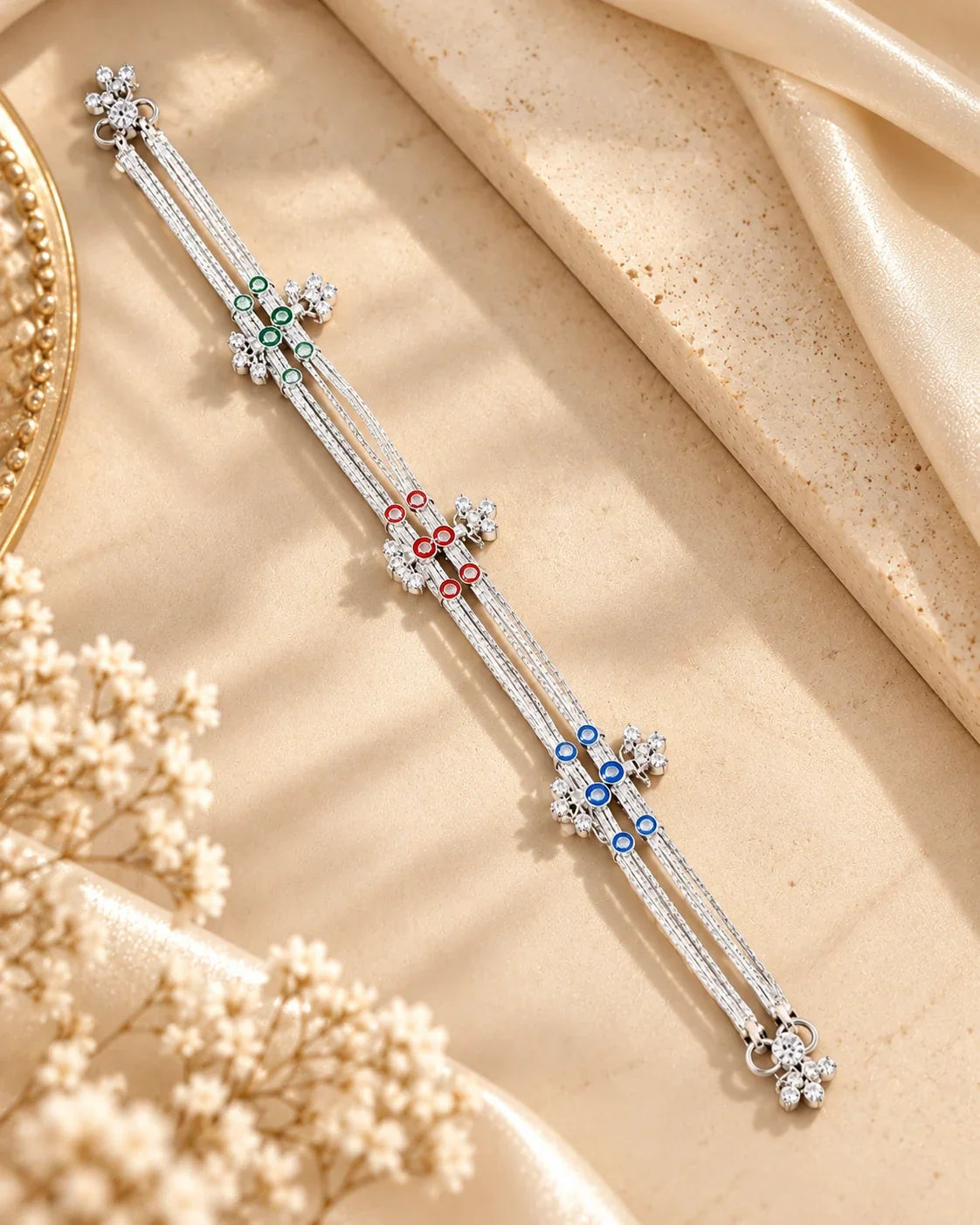 Chandni Flower Cluster Payal