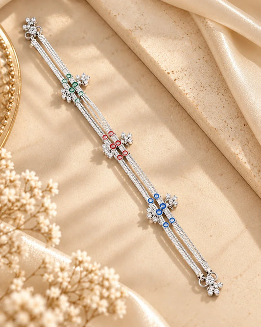 Chandni Flower Cluster Payal