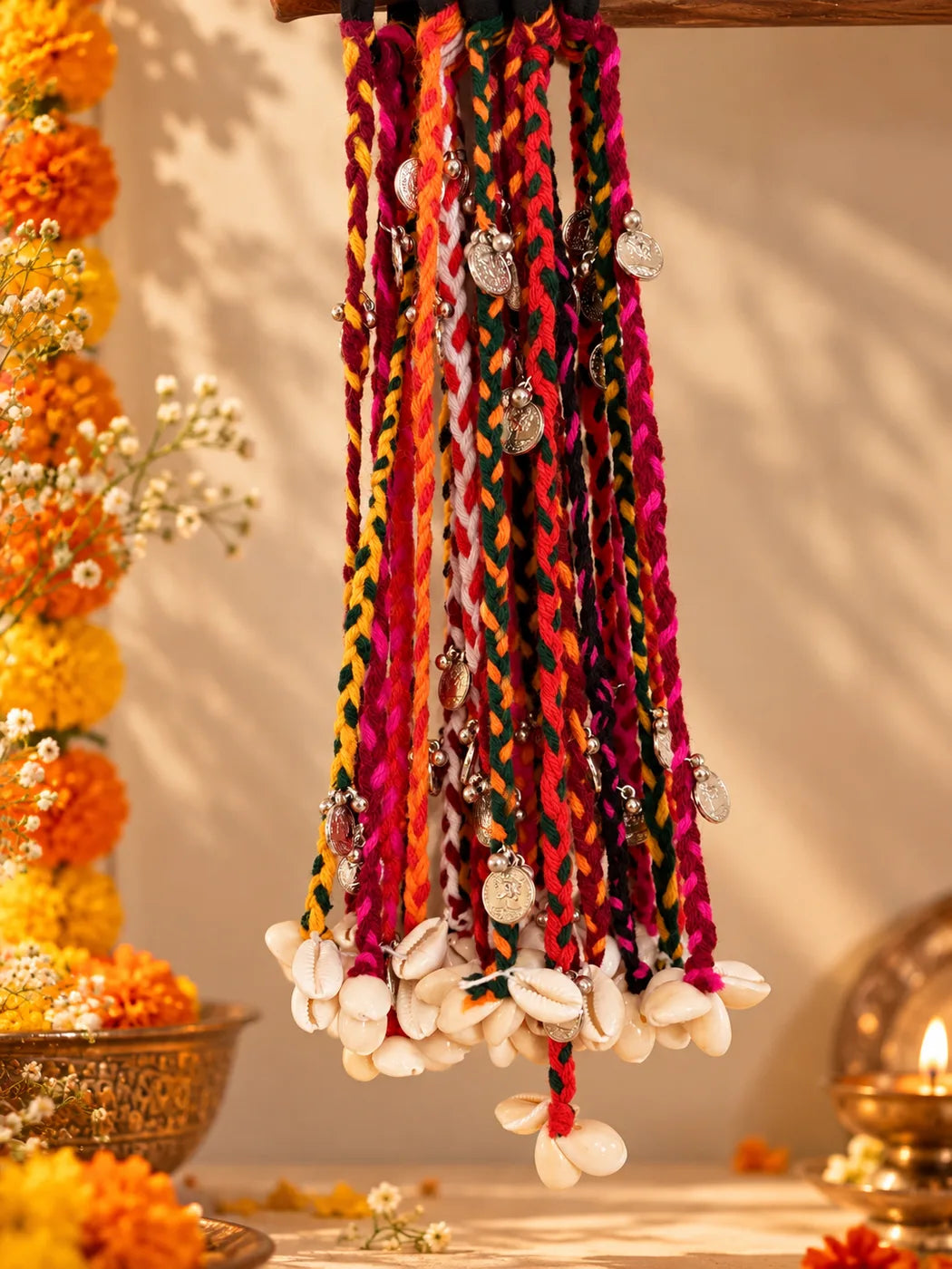 Multicolor Braided Hair Accessory