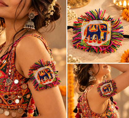Multicolor Shell & Bead Bracelet
