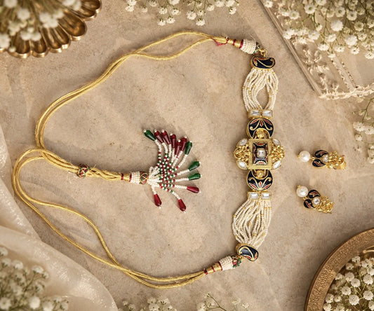 Royal Meenakari Choker Set