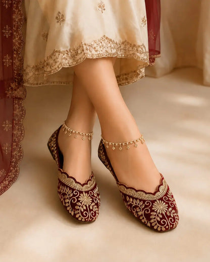 Shahi Velvet Khussa