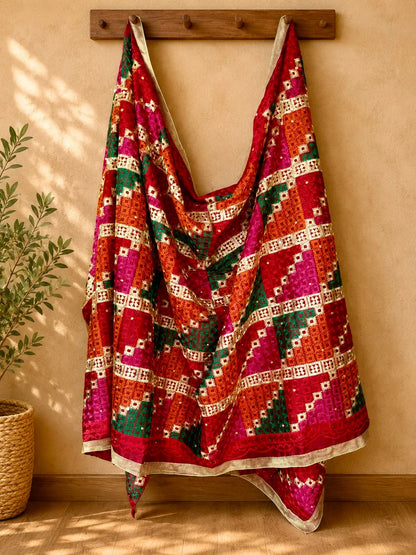 buy-Traditional Embroidered Dupatta